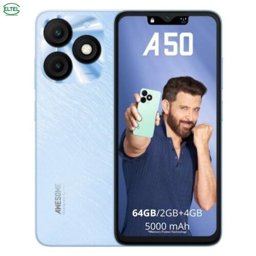 Itel a50 bl iTEL A50 - 64GB/2GB - 8MP/5MP - 5000mAh - garantie 12 mois (neuf)