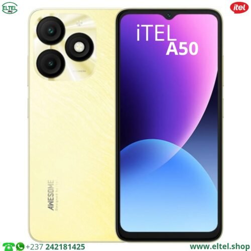 iTEL A50 - 64GB/2GB - 8MP/5MP - 5000mAh - garantie 12 mois (neuf)