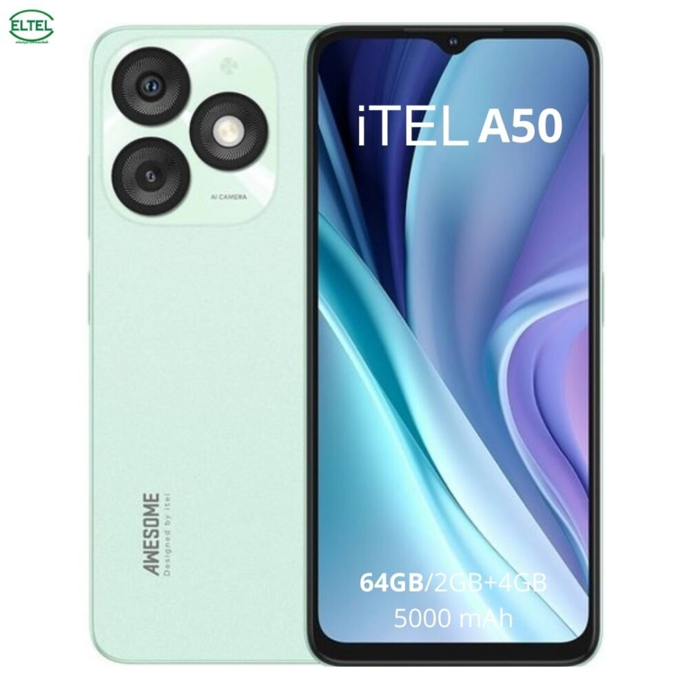 Itel a50 vrt iTEL A50 - 64GB/2GB - 8MP/5MP - 5000mAh - garantie 12 mois (neuf)