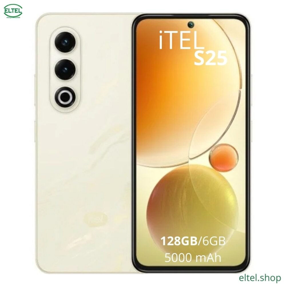 iTEL S25 - 128GB/6GB - 50MP/32MP - 5000mAh - garantie 12 mois (neuf)