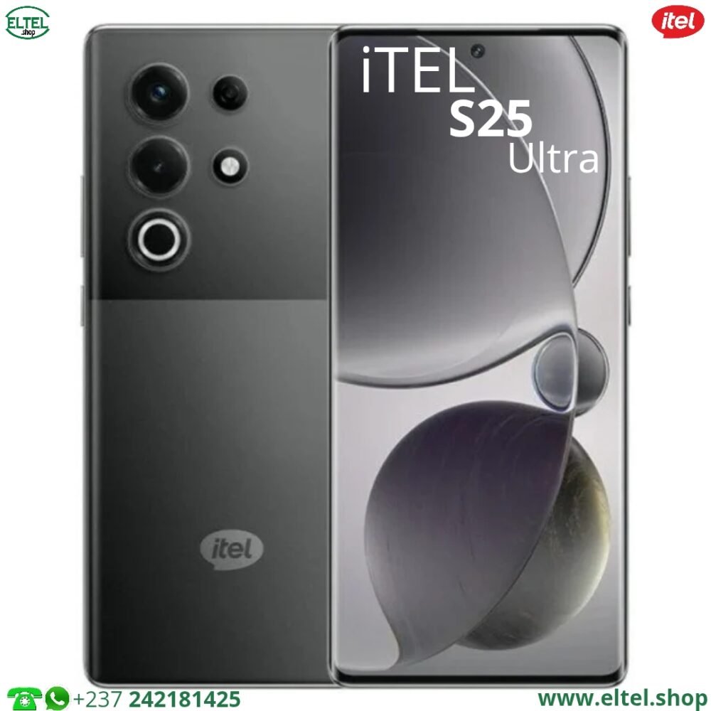 iTEL S25 Ultra - 256GB/8GB - 50MP/32MP - 5000mAh - garantie 12 mois (neuf)