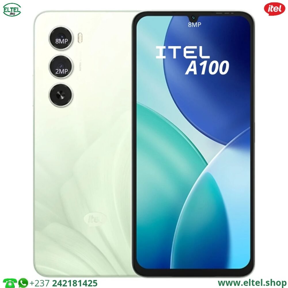 iTEL A100 - 128GB/3GB - 8MP/8MP - 5000mAh - garantie 12 mois (neuf)