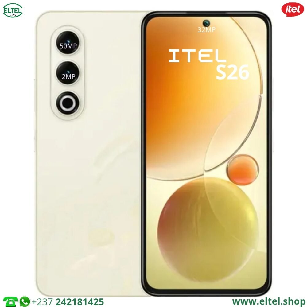iTEL S26 - 256GB/6GB - 50MP+2MP/13MP - 5000mAh - garantie 12 mois (neuf)
