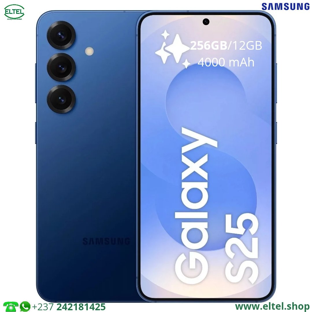 Galaxy S25 - 256GB/12GB- 50MP+10MP+12MP/12MP - 4000mAh - garantie 24 mois (neuf)