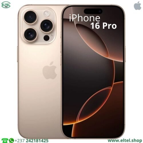 Iph 16 pr or iPHONE 16 Pro - 512GB/8GB - 48MP+48MP+12MP/12MP - 3582mAh - garantie 24 mois (neuf)
