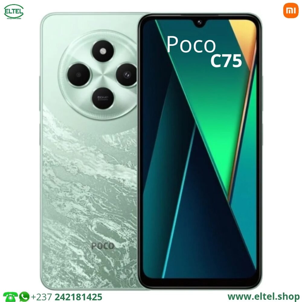 Poco C75 - 256GB/8GB - 2sim - 50MP/13MP - 5160mAh - garantie 12 mois (neuf)