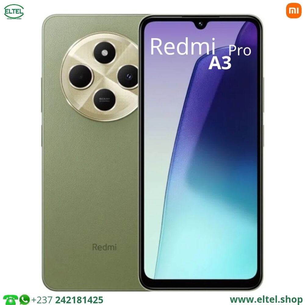 Redmi A3 Pro - 128GB/4GB - 2sim - 50MP+0,3MP/13MP - 5160mAh - garantie 12 mois (neuf)