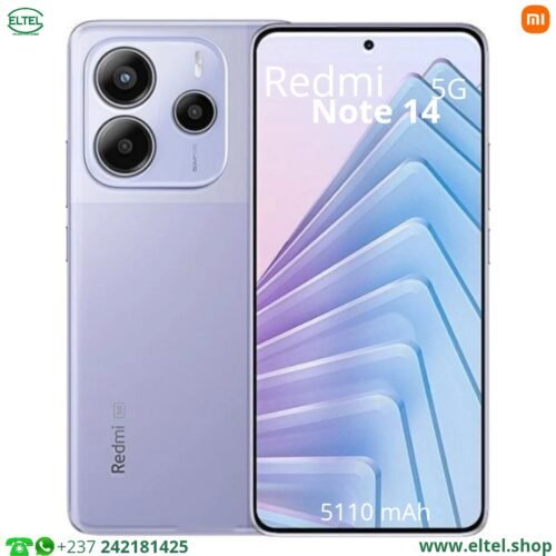 Redmi Note 14 5G Global - 256GB/8GB - 108MP+8MP+2MP/20MP - 5110mAh - Garantie 12 mois (neuf)