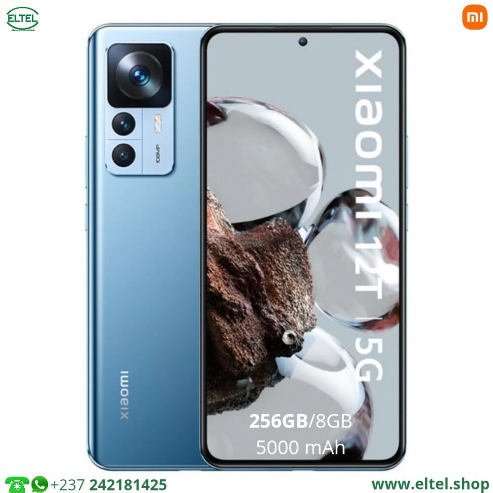 Xiaomi 12T - 256GB/8GB - 108MP+8MP+2MP/20MP - 5000mAh - garantie 12 mois (neuf)