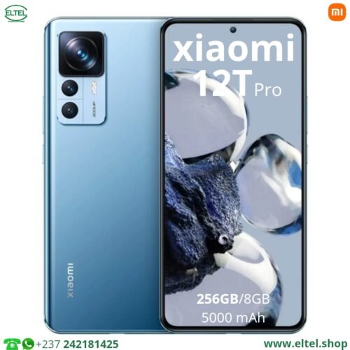 Xiaomi 12T Pro - 256GB/8GB - 200MP+8MP+2MP/20MP - 5000mAh - garantie 12 mois (neuf)