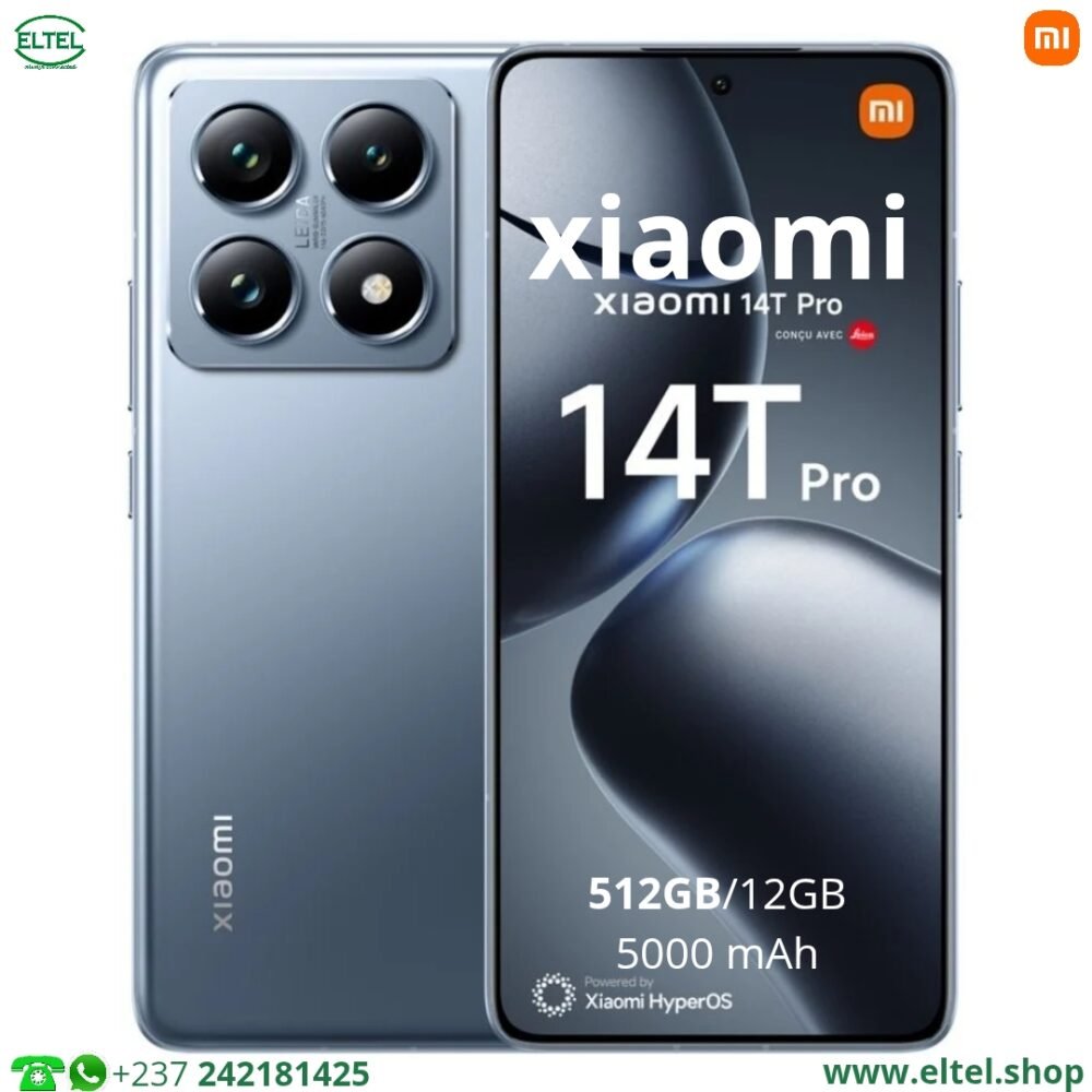Xiaomi 14T Pro - 512GB/12GB - 50MP+50MP+12MP/32MP - 5000mAh - garantie 12 mois (neuf)