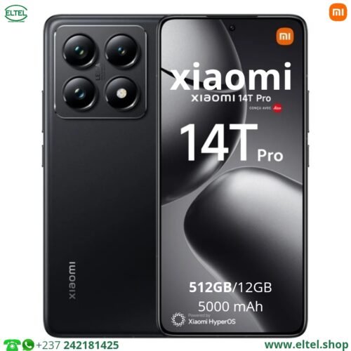 Xiaomi 14T Pro - 512GB/12GB - 50MP+50MP+12MP/32MP - 5000mAh - garantie 12 mois (neuf)