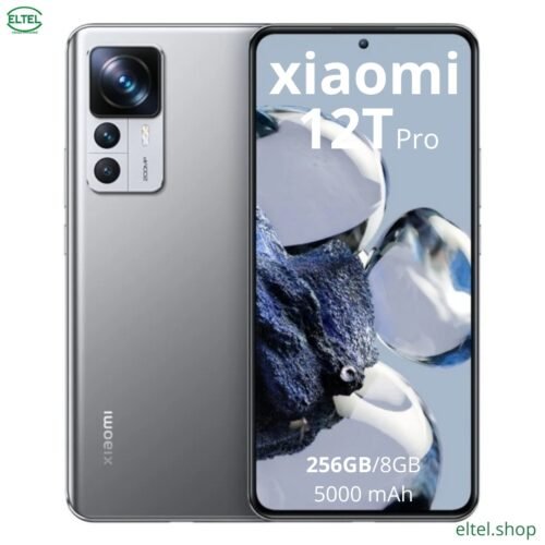 Xiaomi 12T Pro - 256GB/8GB - 200MP+8MP+2MP/20MP - 5000mAh - garantie 12 mois (neuf)