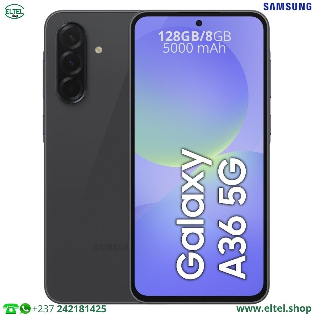 Galaxy A36 5G - 128GB/8GB - 2sim - 50MP+8MP+5MP/12MP - 5000mAh - garantie 24 mois (neuf)