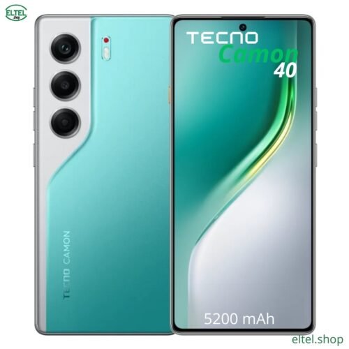 Tecno Camon 40 - 256GB/8GB - 50MP+8MP/32MP - 5200mAh - garantie 12 mois (neuf)
