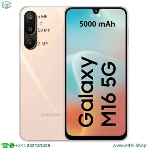 Galaxy M16 5G - 128GB/6GB - 2sim - 50MP+5MP+2MP/13MP - 5000mAh - garantie 24 mois (neuf)