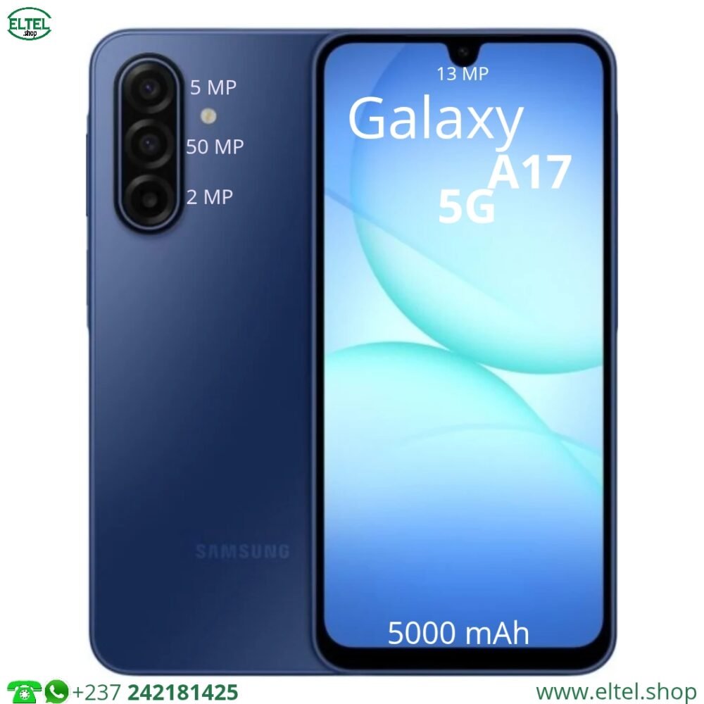 Galaxy A17 5G - 128GB/4GB - 2sim - 50MP+5MP+2MP/13MP - 5000mAh - garantie 24 mois (neuf)