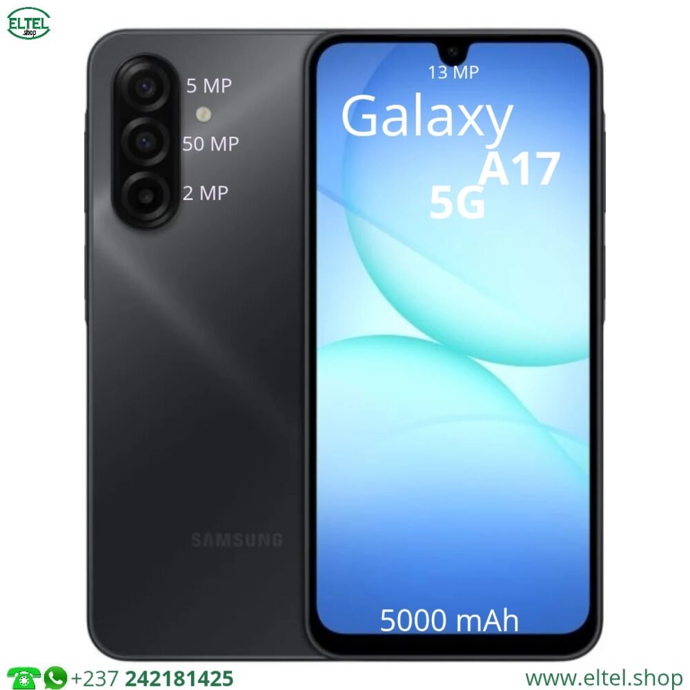 Galaxy A17 5G - 128GB/4GB - 2sim - 50MP+5MP+2MP/13MP - 5000mAh - garantie 24 mois (neuf)