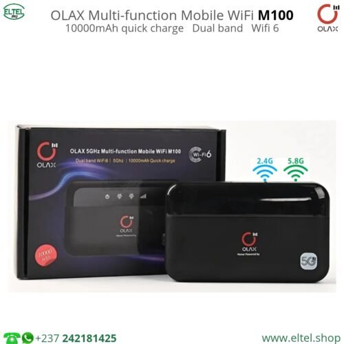 MiFi Powerbank OLAX M100 - Universel - 10000 mAh - Garantie 24 mois