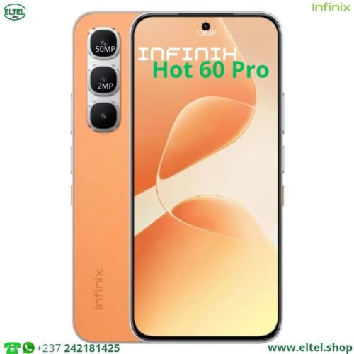 Ifx hot 60 pr jn Infinix Hot 60 Pro - 256GB/8GB - 2sim - 50MP+2MP/13MP - 5160mAh - garantie 12 mois (neuf)
