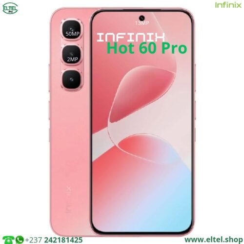 Ifx hot 60 pr rs Infinix Hot 60 Pro - 256GB/8GB - 2sim - 50MP+2MP/13MP - 5160mAh - garantie 12 mois (neuf)