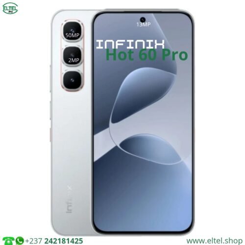 Infinix Hot 60 Pro - 256GB/8GB - 2sim - 50MP+2MP/13MP - 5160mAh - garantie 12 mois (neuf)