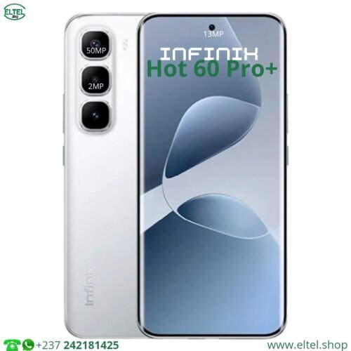 Infinix Hot 60 Pro Plus - 256GB/8GB - 2sim - 50MP+2MP/13MP - 5160mAh - garantie 12 mois (neuf)