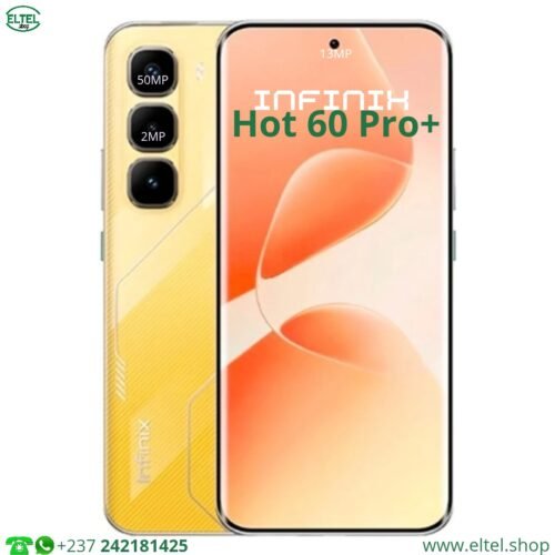Infinix Hot 60 Pro Plus - 256GB/8GB - 2sim - 50MP+2MP/13MP - 5160mAh - garantie 12 mois (neuf)