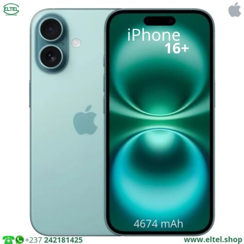 iPHONE 16 Plus - 128GB/8GB - 48MP+12MP/12MP - 4674mAh - garantie 24 mois (neuf)