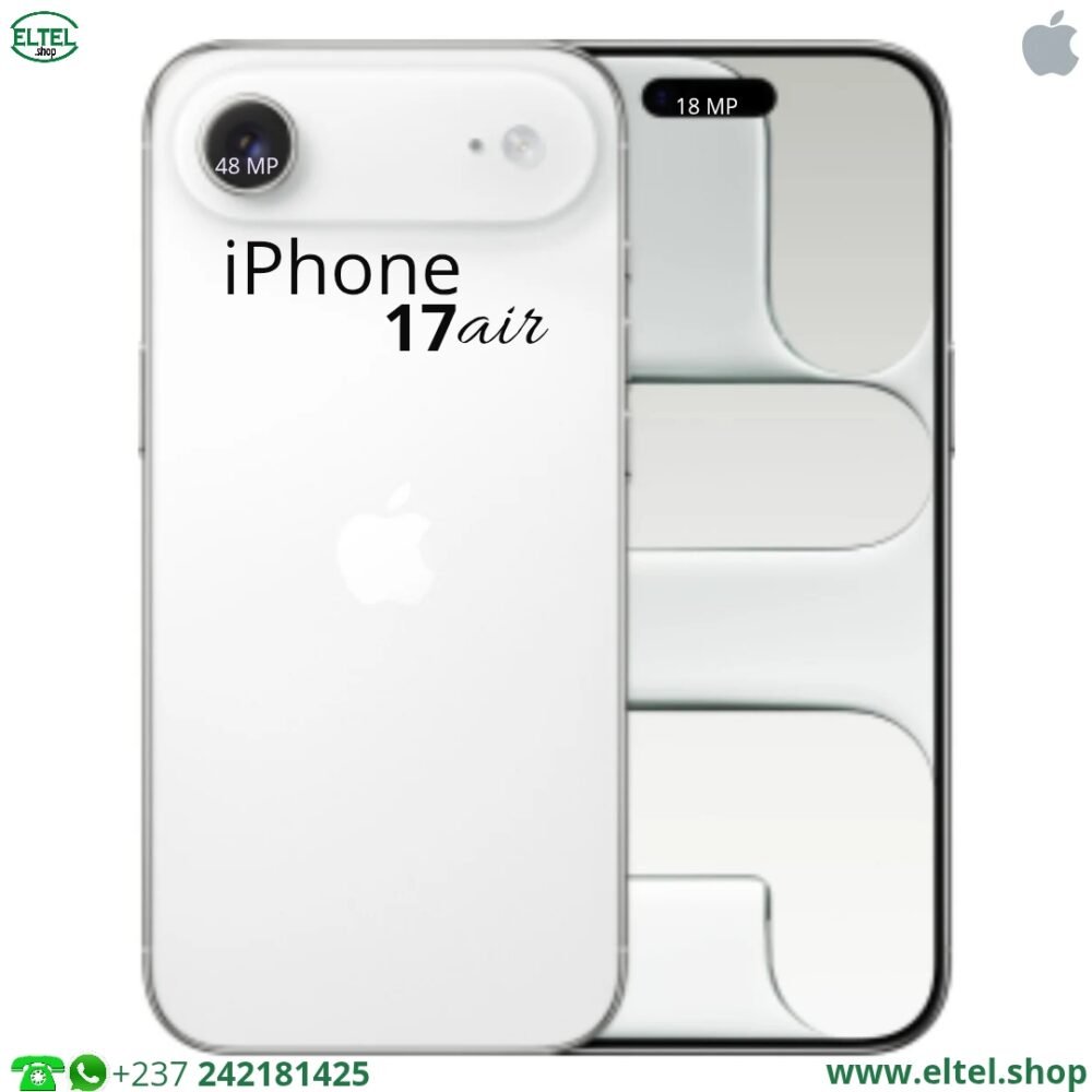 iPHONE 17 air - 256GB/12GB - 48MP/18MP - 3149mAh - garantie 24 mois (neuf)