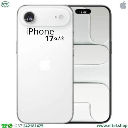 iPHONE 17 air - 256GB/12GB - 48MP/18MP - 3149mAh - garantie 24 mois (neuf)
