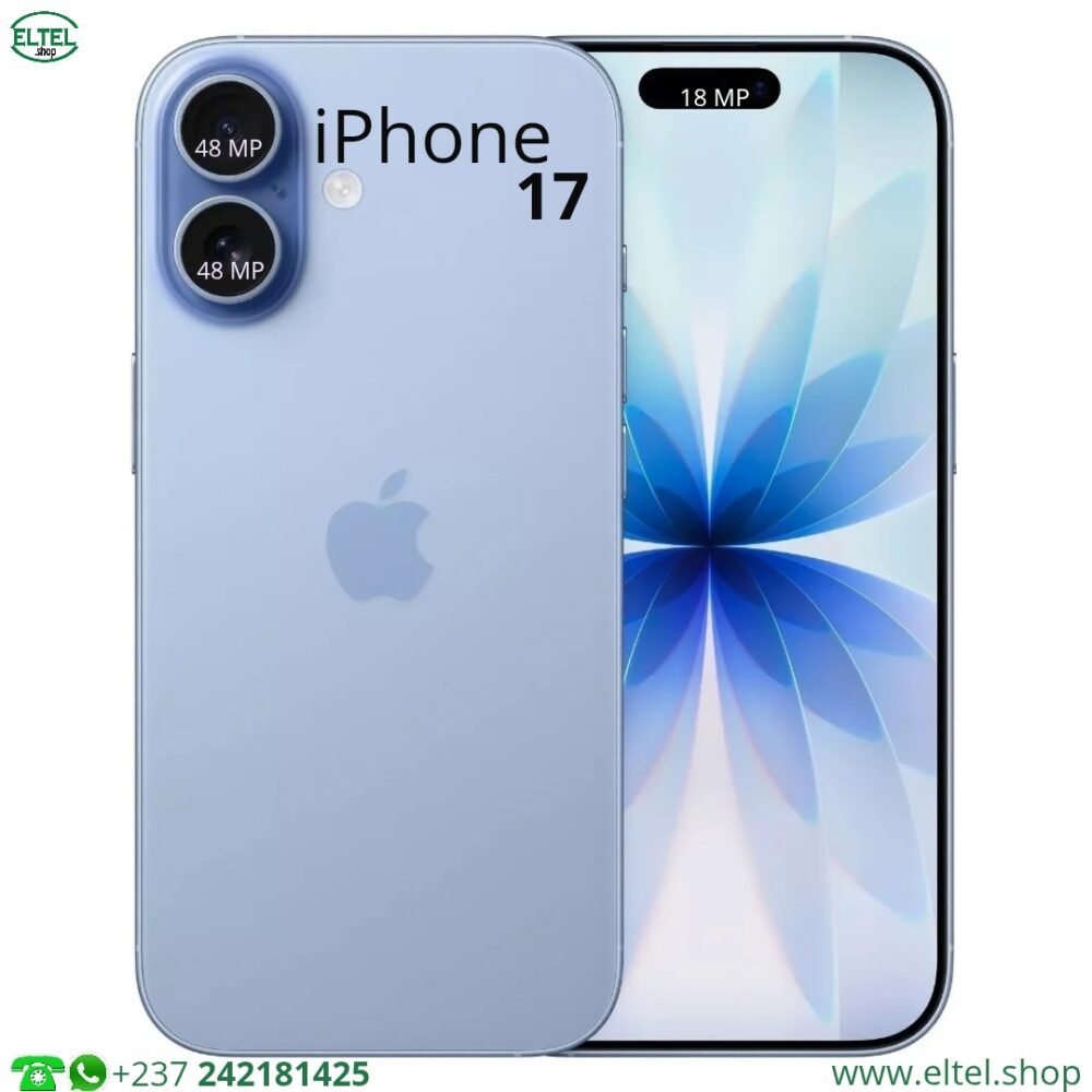 iPHONE 17 - 256GB/8GB - 48MP+48MP/18MP - 3692mAh - garantie 24 mois (neuf)