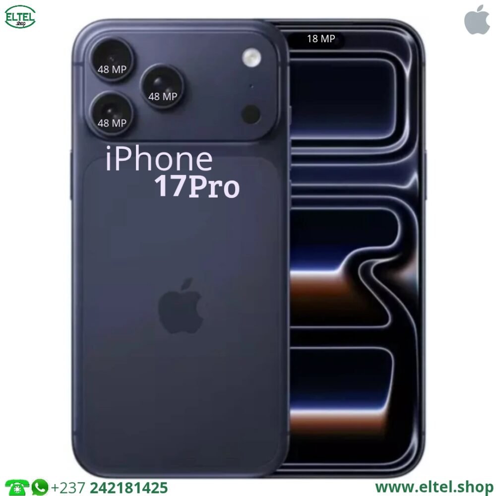 iPHONE 17 Pro - 512GB/12GB - 48MP+48MP+48/18MP - 4252mAh - garantie 24 mois (neuf)