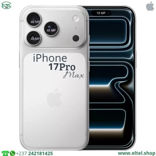 iPHONE 17 Pro max - 512GB/12GB - 48MP+48MP+48/18MP - 5088mAh - garantie 24 mois (neuf)