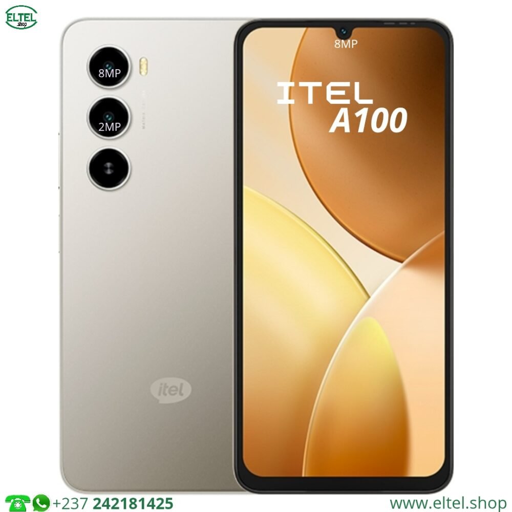 iTEL A100 - 128GB/3GB - 8MP/8MP - 5000mAh - garantie 12 mois (neuf)