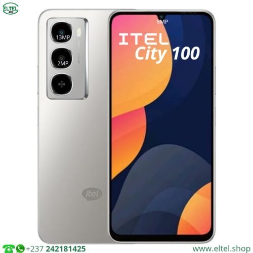 iTEL City 100 - 128GB/4GB - 13MP/8MP - 5200mAh - garantie 12 mois (neuf)