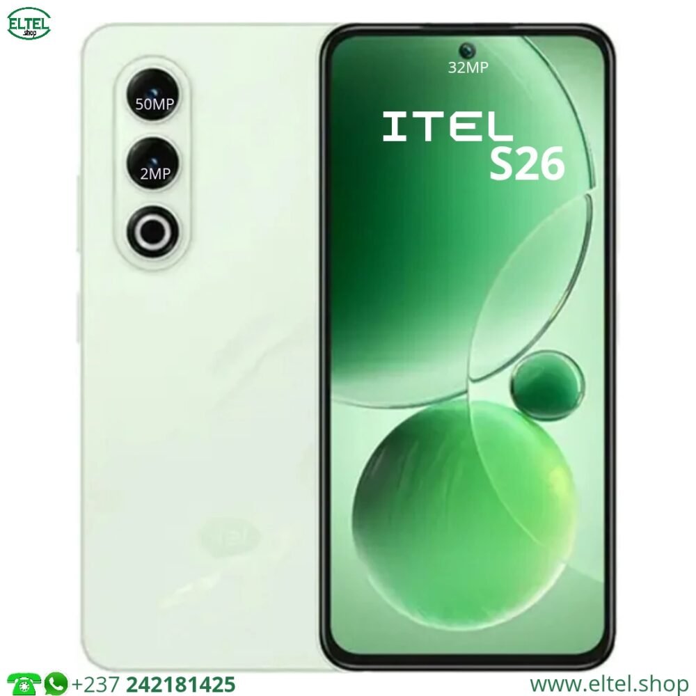iTEL S26 - 256GB/6GB - 50MP+2MP/13MP - 5000mAh - garantie 12 mois (neuf)