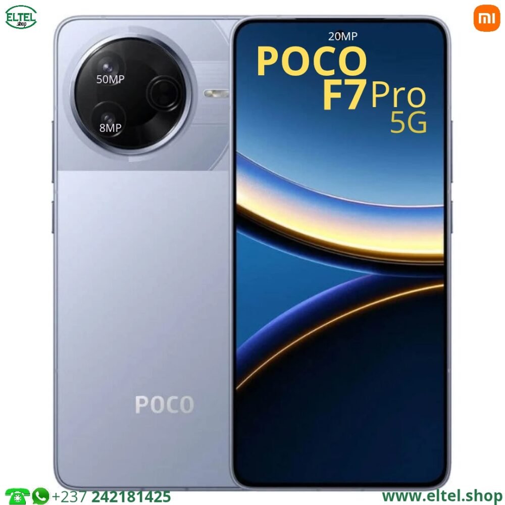 Poco F7 Pro 5G - 512GB/12GB - 2sim - 50MP+8MP/20MP - 6000mAh - garantie 12 mois (neuf)