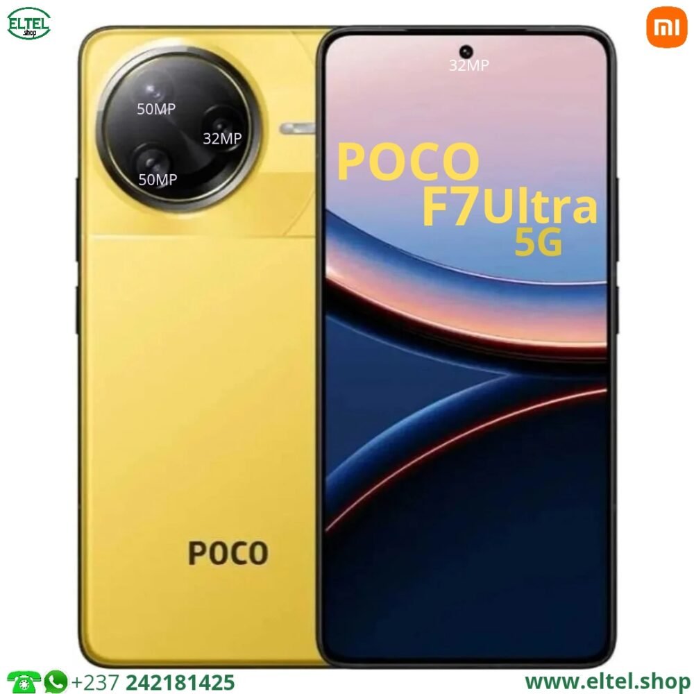 Poco F7 Ultra 5G - 512GB/16GB - 2sim - 50MP+50MP+32MP/32MP - 5300mAh - garantie 12 mois (neuf)