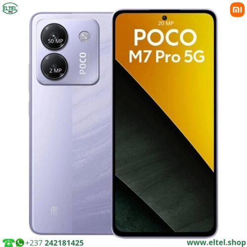 Poco M7 Pro 5G - 256GB/8GB - 2sim - 50MP+2MP/8MP - 5110mAh - garantie 12 mois (neuf)
