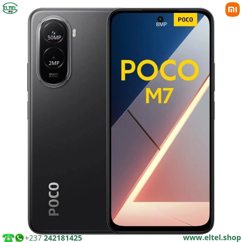 Poco M7 - 256GB/8GB - 2sim - 50MP+2MP/8MP - 7000mAh - garantie 12 mois (neuf)