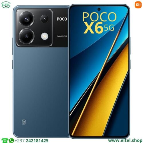 Poco X6 5G - 256GB/12GB - 64MP+8MP+2MP/16MP - 5100mAh - garantie 12 mois (neuf)