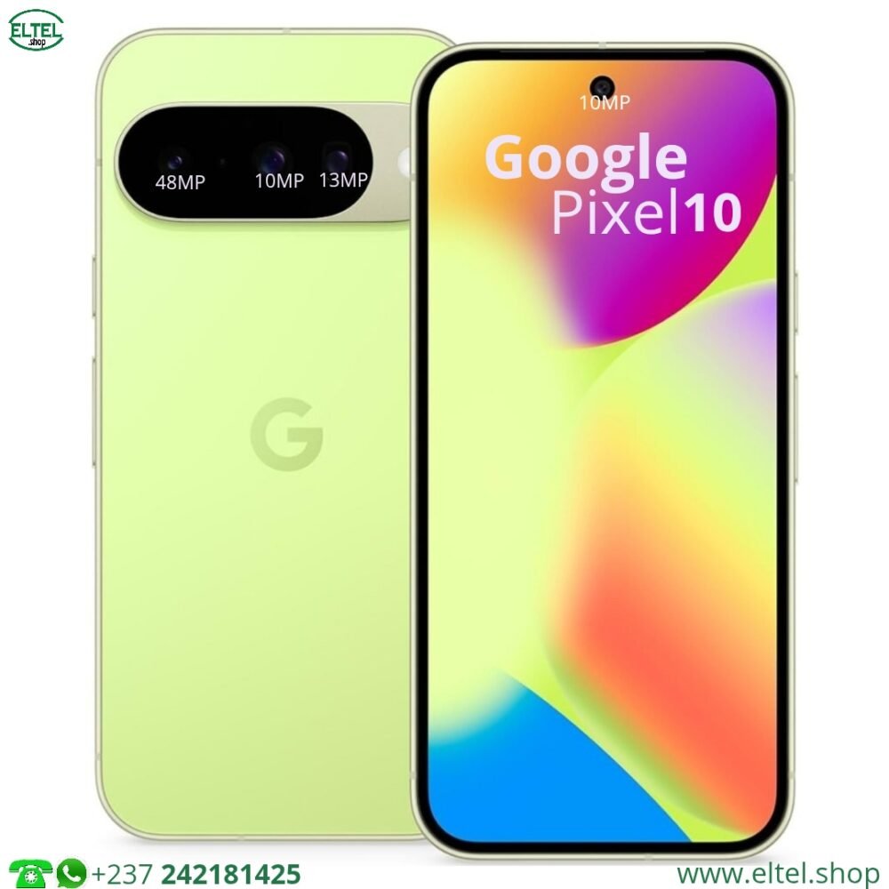 Pixel 10 5G - 128GB/12GB - 48MP+13MP+10MP/10,5MP - 4970mAh - garantie 12 mois (neuf)