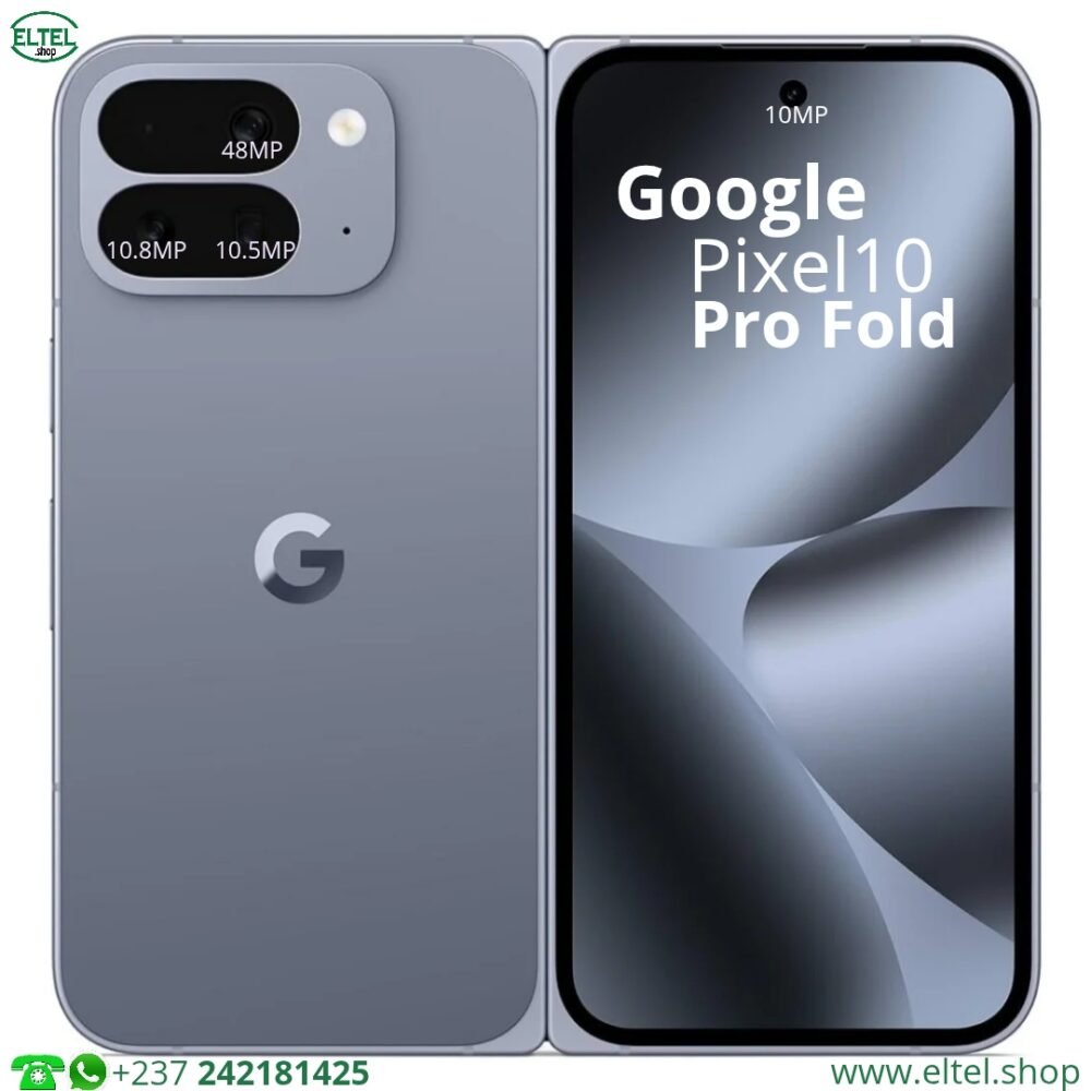 Pixel 10 Pro Fold 5G - 256GB/16GB - 48MP+10.8MP+10.5MP/10MP+10MP - 5015mAh - garantie 12 mois (neuf)
