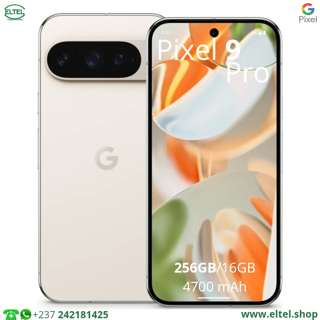 Pixel 9 Pro 5G - 256GB/16GB - 50MP+48MP+48MP/42MP - 4700mAh - garantie 12 mois (neuf)