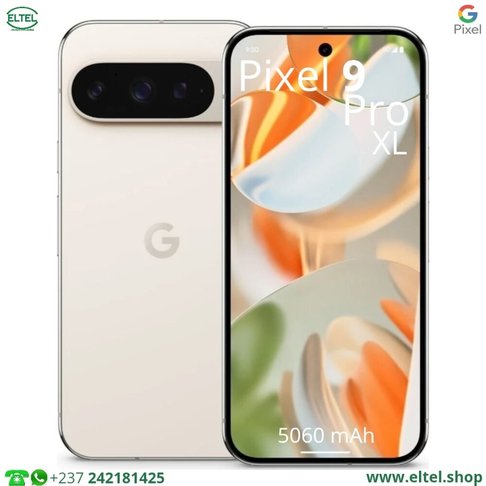 Pxl 9 pr xl prcl Pixel 9 Pro XL 5G - 256GB/16GB - 50MP+48MP+48MP/42MP - 5060mAh - garantie 12 mois (neuf)