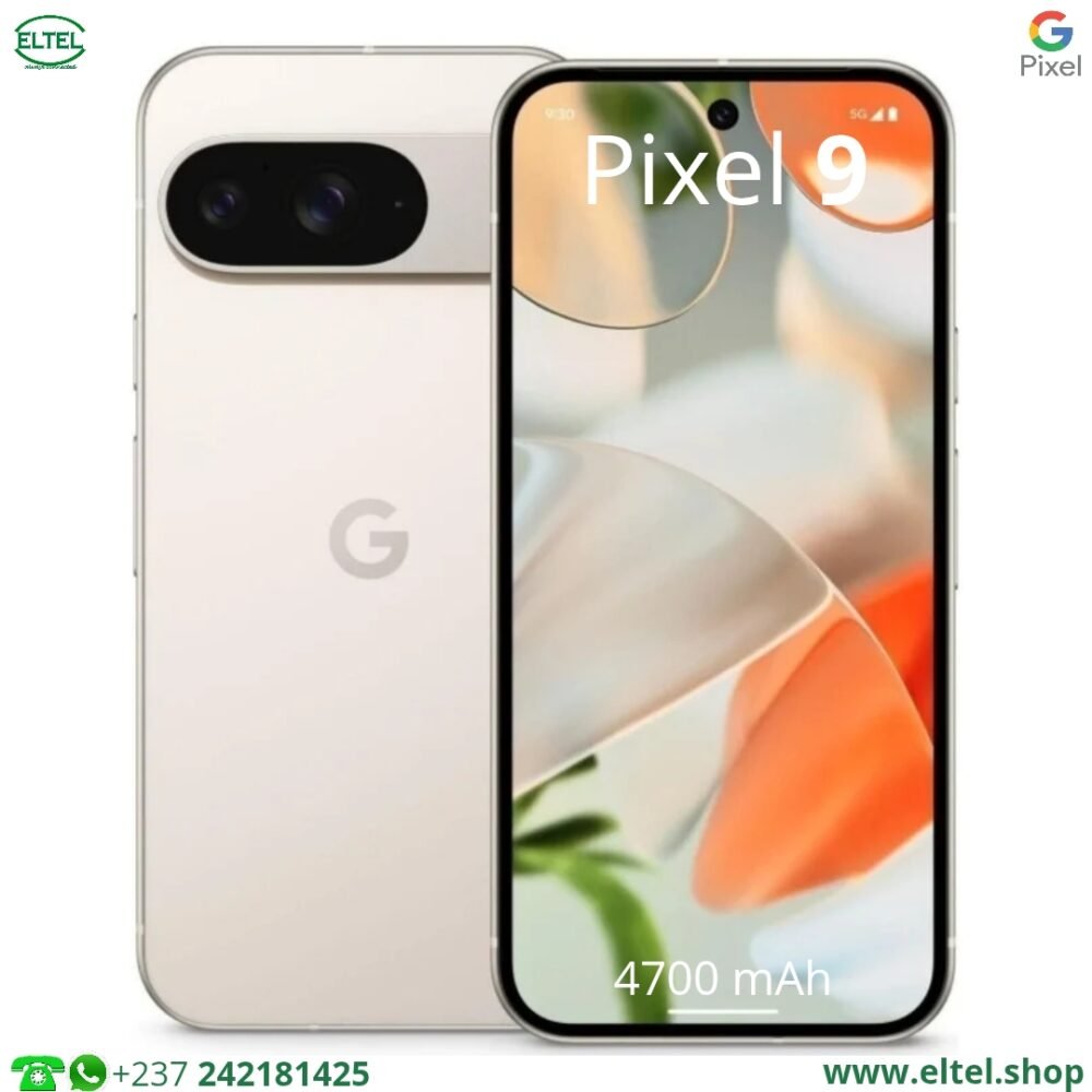 Pixel 9 5G - 128GB/12GB - 50MP+48MP/10,5MP - 4700mAh - garantie 12 mois (neuf)