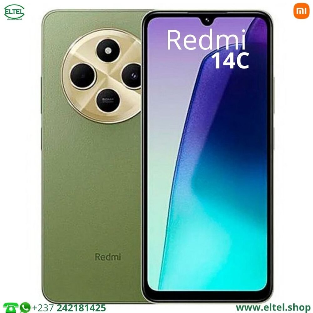 Redmi 14C - 128GB/4GB - 2sim - 50MP+2MP/13MP - 5160mAh - garantie 12 mois (neuf)