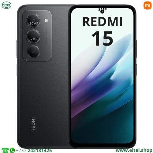 Redmi 15 - 128GB/6GB - 2sim - 50MP+2MP/8MP - 7000mAh - garantie 12 mois (neuf)