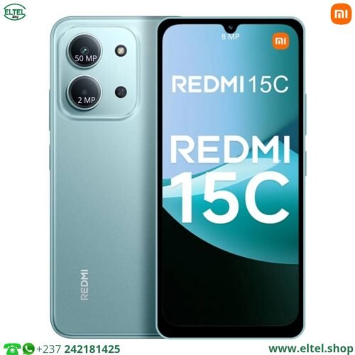 Redmi 15C - 256GB/8GB - 2sim - 50MP+2MP/8MP - 6000mAh - garantie 12 mois (neuf)